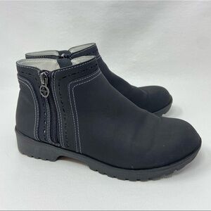 Jambu JSport Boots Jenna Black Weather Ready Ankle Booties, Women’s Size US 6M
